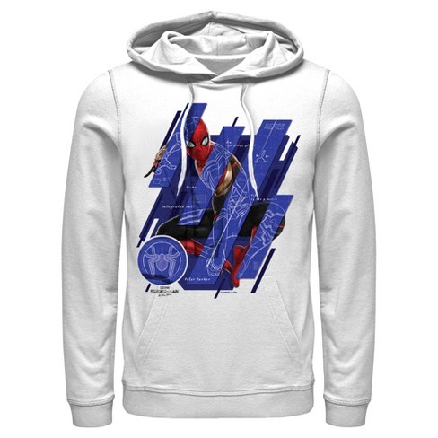 Men's Marvel Spider-man: Into The Spider-verse Symbol Pull Over