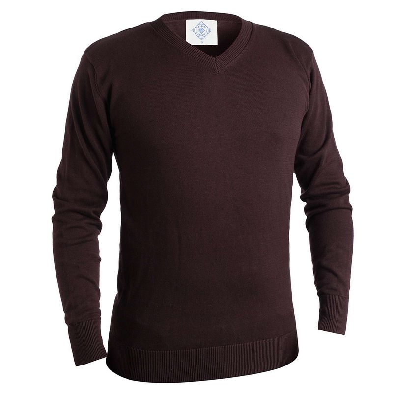 Gallery Seven | Men's Autumn Lightweight V-Neck Sweater, 1 of 7
