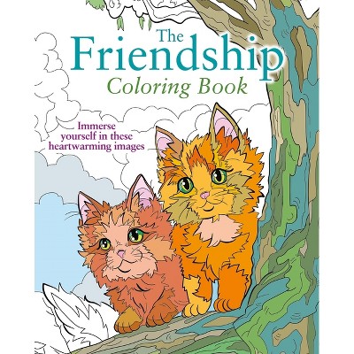 The Friendship Coloring Book - (Sirius Creative Coloring) by  Tansy Willow (Paperback)
