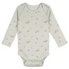 Gerber Baby Girls' 5-Pack Long Sleeve Bodysuits - 4 of 4