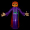 Northlight LED Lighted Inflatable Jack-O-Lantern Grim Reaper Outdoor Halloween Decoration - 8' - 3 of 4