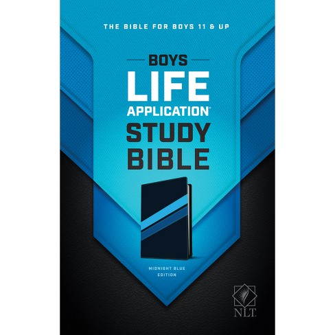 Boys Life Application Study Bible NLT, Tutone - (Leather Bound) - image 1 of 1