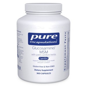 Pure Encapsulations Glucosamine MSM - Supplement for Joint Support, Mobility, Comfort, Cartilage Health, and Connective Tissue* - 1 of 4