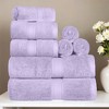 Luxury Cotton Heavyweight Ultra-Plush 8 Piece Towel Set by Blue Nile Mills - 2 of 4