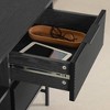 South Shore Arlo TV Stand for TVs up to 75" Ash Oak/Matte Black: Modern Entertainment Center with Storage - 3 of 4