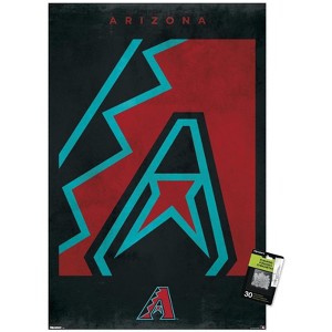 Trends International MLB Arizona Diamondbacks - Logo 25 Unframed Wall Poster Prints - 1 of 4