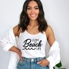 Simply Sage Market Women's Livin' The Beach Life Graphic Racerback Tank - 2 of 3