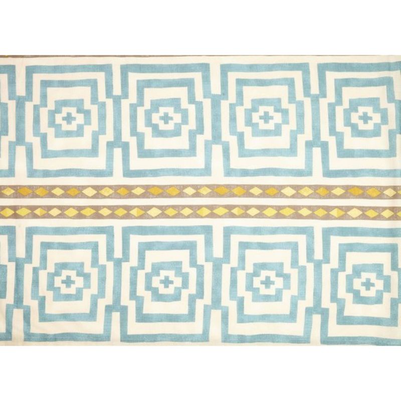 Hypnotic Shower Curtain Blue - Jungalow by Justina Blakeney, 2 of 5