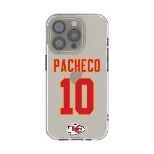 NFL Kansas City Chiefs Players Game Tactic Clear Cell Phone Case for Apple iPhone - 1 of 4