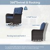 ALAULM 10 Pieces Patio Furniture Set, Rattan Wicker Sofa Set, Outdoor Conversation Sets - 4 of 4