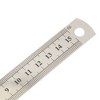 Unique Bargains Straight Ruler +/-5% Accuracy Stainless Steel Silver Tone 5.91"x0.98"x0.14" 1 Pcs - 3 of 3