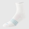 Hanes Men's 3pk +1 Absolute Active Cushioned Crew Socks - 6-12 - 3 of 4