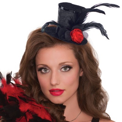 Adult Clip On Mini Top Hat Accessory Halloween Costume