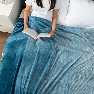 Kids Unisex Gradient Fleece Throw Blanket, 10" x 10"