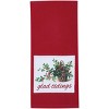 Park Designs Glad Tidings Holly Basket Dishtowel Set of 2 - 2 of 4