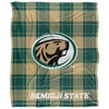 Bemidji State University Campus Plaid Spirit Silky Touch Super Soft Throw Blanket 50x60 - 2 of 4