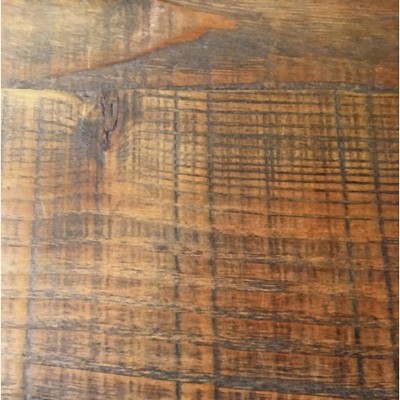 Pomona Rustic Natural Solid Pine and Metal 2-Tier End Table