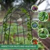 Garden Arch Trellis, Polyethylene-Coated Steel Arbor for Climbing Plants, Vegetables, Flowers, Outdoor Pergola or Event Decoration - 4 of 4