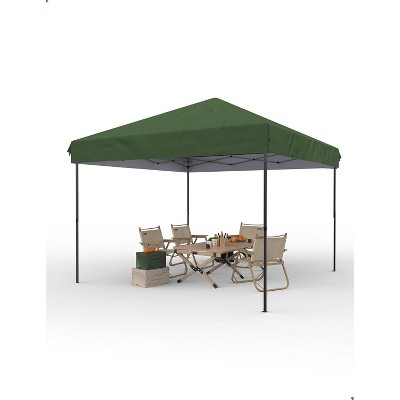 Pop Up Canopy Tent Heavy-Duty 210D Oxford Fabric Includes Roller Bag and 6 Sandbags, UV Protection for Beach and Party