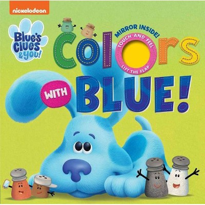 Blue's Clues Colors with Blue Felt Flap Book (Board Book)