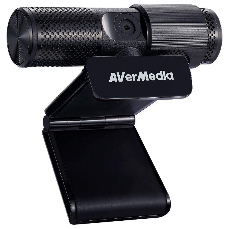 AVerMedia Live Streamer CAM 313: Full HD 1080P Webcam, Privacy Shutter, Dual Microphone, 360 Swivel AI Facial Tracking Stickers Black (PW313), 2 of 7