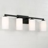Capital Lighting Ravenwood 4 - Light Vanity in  Black Iron - 4 of 4