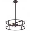 Quoizel Lighting New Harbor 5 - Light Pendant in  Western Bronze - 3 of 4