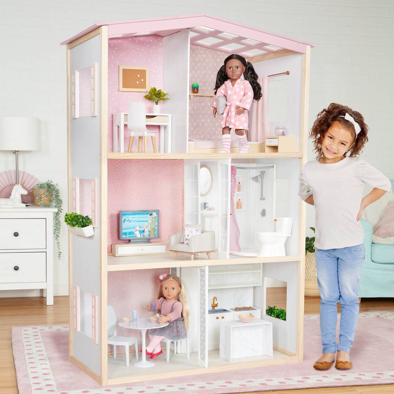 Our Generation Sweet Home Dollhouse &#38; Furniture Playset for 18&#34; Dolls, 4 of 17
