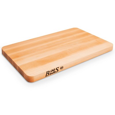 Maple Wood 16" x 10" Reversible Cutting Board with Eased Corners