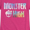 Girls' - Monster High - Pastel Logo Fitted Short Sleeve Graphic T-Shirt - 2 of 4