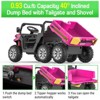 24V 2-Seater Ride On Dump Truck for Kids - 4WD 6-Wheel Electric Car with Parent Remote Control, Bluetooth Music & Dump Bed - 4 of 4