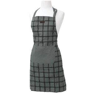 Evideco French Home Goods Chef’s Cotton Kitchen Apron – Adjustable Neck Strap, Large Front Pocket, 32x26 Inches for Comfortable Cooking & Baking - 1 of 4