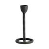 Sagebrook Home Round Ring Taper Candle Holder - Contemporary Circular Abstract Metal Candle Display for Home - 3 of 4