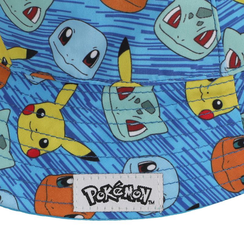Pokemon Characters Youth Graphic Bucket Hat, 3 of 7