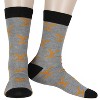 Yellowstone Socks Dutton Ranch Montana 1886 Logo Crew Socks For Men Women 2 Pair - 3 of 4