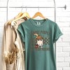 Simply Sage Market Women's I Ghost People All Year Round Short Sleeve Garment Dyed Tee - 3 of 4
