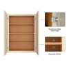 LOVMOR Wall-Mounted Bathroom Cabinet, Bathroom Cabinet Wall Mounted with Adjustable Shelves & Soft-Close Door - 4 of 4