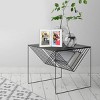 Americanflat 5x7 Hinged Picture Frame in White with Two Displays - Composite Wood with Polished Glass for Tabletop - 4 of 4