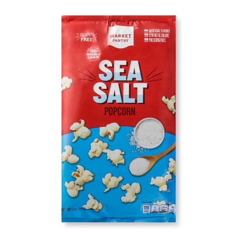 Sea Salt Popcorn 5oz Market Pantry Target