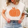 Simply Sage Market Women's Heart Pumpkin Short Sleeve Graphic Tee - 2 of 4