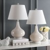 Amy Gourd Glass Table Lamp (Set of 2) - 24" Height - LIT4087 - Safavieh - 2 of 4
