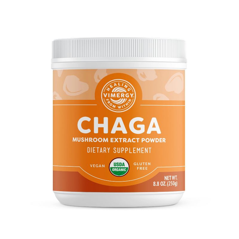 Vimergy USDA Organic Wild Chaga Mushroom Extract Powder, 166 Servings, 4 of 9