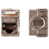 Monoprice Cat6A RJ-45 Keystone | FTP, Toolless, 180-Degree, Die Cast, Shielded - Entegrade Series - 2 of 4