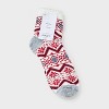 Women's Mixed Geo Double Lined Cozy Ankle Socks - Auden™ 4-10 - image 2 of 3