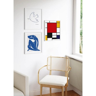 10x10 Black Aluminum Wall Mount Picture Frame