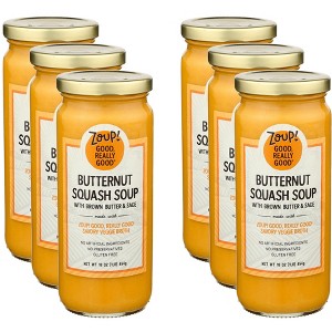 Zoup Good Really Good Butternut Squash Soup - Case of 6 - 16 oz - 1 of 2