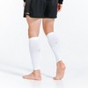 PRO Compression Calf Sleeves, White - 4 of 4