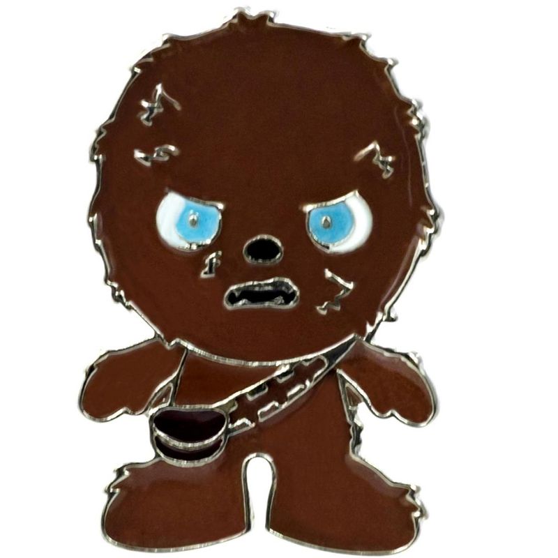 Seven20 Star Wars Chewbacca Stylized 7 Inch Plush With Enamel Pin, 3 of 4