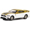 2021 Ford Mustang Mach 1 White & Gold w/Black Stripe "Hurst Performance" "Running on Empty" 1/64 Diecast Model Car by Greenlight - 2 of 3