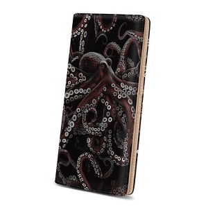 Womens Wallet, Octopus Slim Thin RFID Blocking Credit Card Wallets, Long  Bifold PU Leather Card Holder Organizer : Target